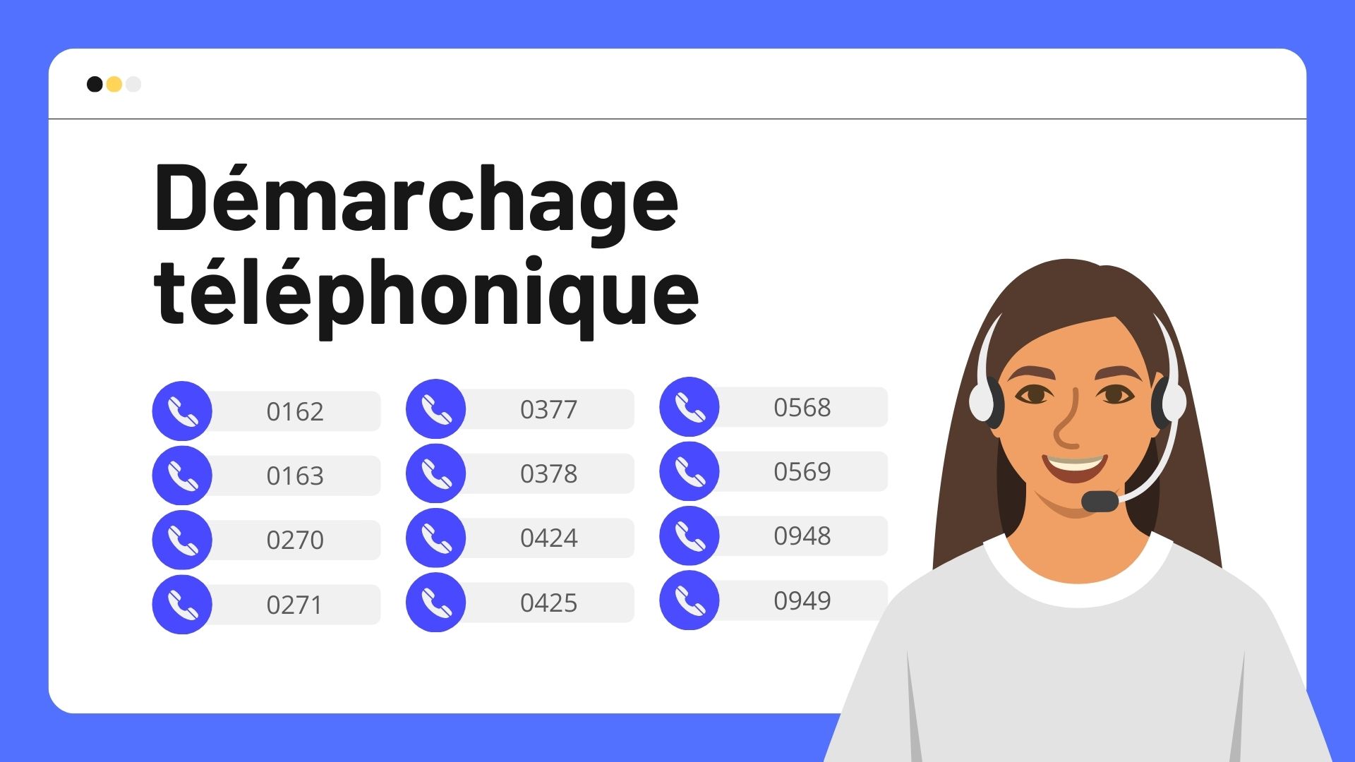Démarchage téléphonique préfixes pour reconnaitre appels